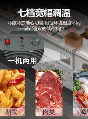 冰柜柜台冷式藏展示T烧烤串小型冷冻保鲜柜三轮车炸摆摊冰箱