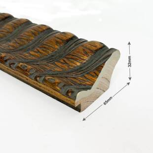 欧式油画复古木画框框条G11461A-纹装裱空框挂墙装实可任意尺寸木