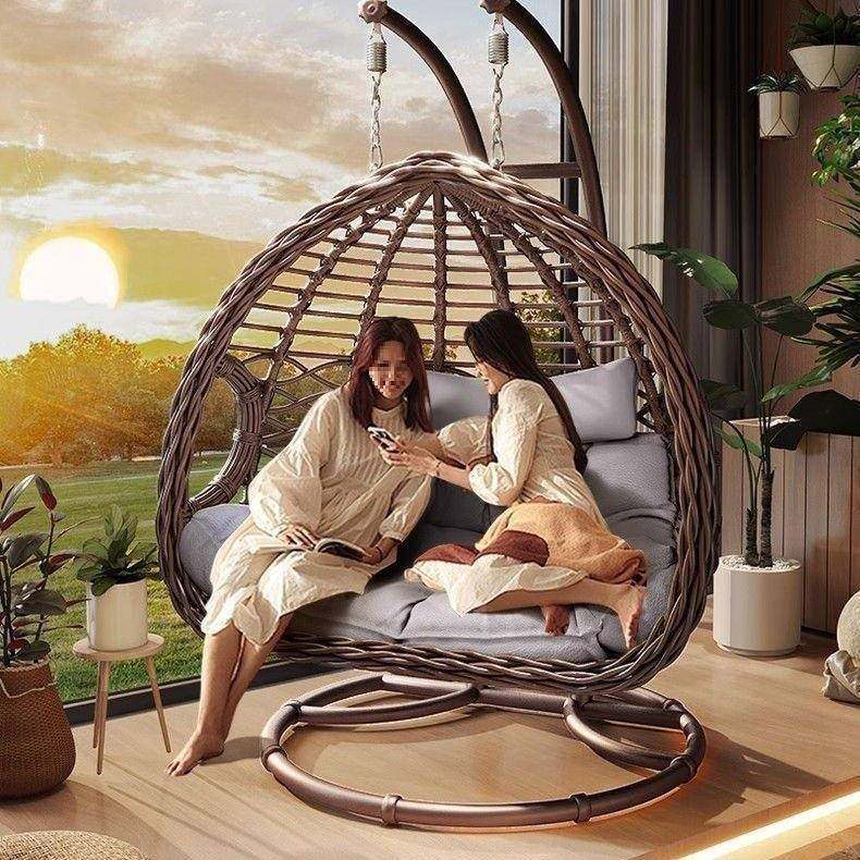 户外吊05篮椅秋千庭院双台人吊家巢用阳室椅内网红鸟吊床藤椅摇摇,住宅家具,户外秋千,淘宝优惠券,粉丝福利购,淘宝优惠卷