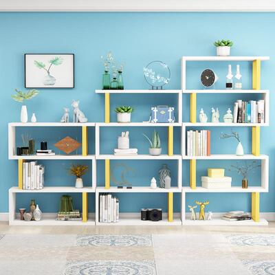 书架28528置物架落地客厅隔断收纳物架展示子现代简约儿童铁艺多