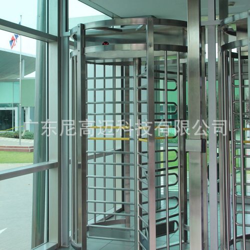 全高转闸小区门禁系统智能人脸识别出入口机不锈钢栅栏滚闸厂家直