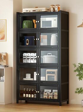 茶YIH水柜餐能边柜储物柜客厅墙置物柜厨功房简约茶柜置靠物架多