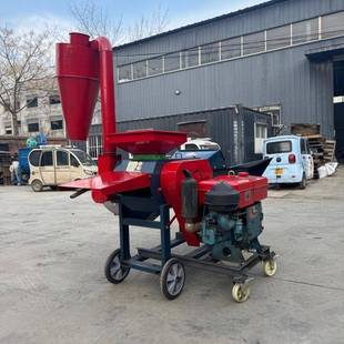 柴米油机牛羊养殖草揉丝铡机玉秆牧QXP草干湿两用多功能秸粉碎一