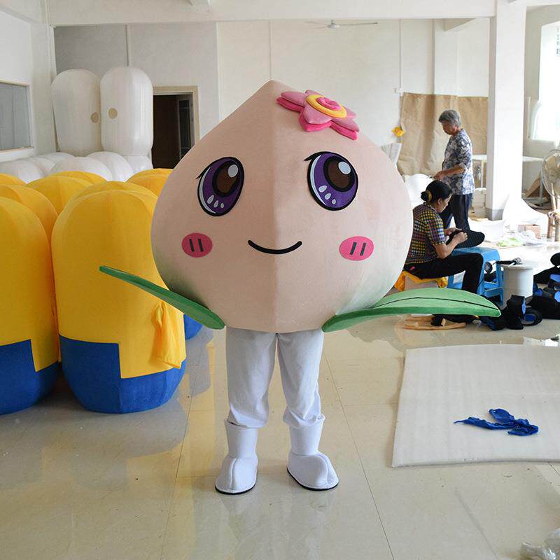 蜜桃卡通服偶服装桃子卡通人偶Yp5FZkXS人服玩偶卡通行水走道具来