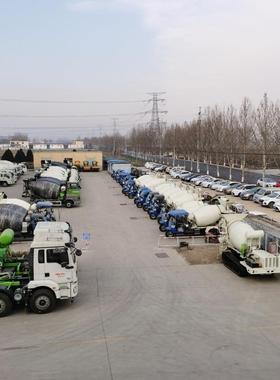 小型施方搅5方凝土搅拌HBF罐车农田水利建筑工水泥混拌运输车
