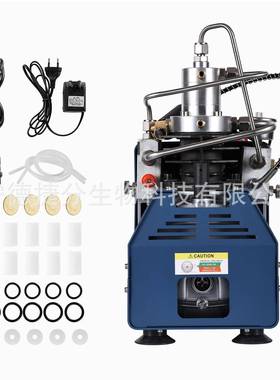 电动高压打气机30maLMC高压机充气泵40mpap小型单缸水打气筒冷潜