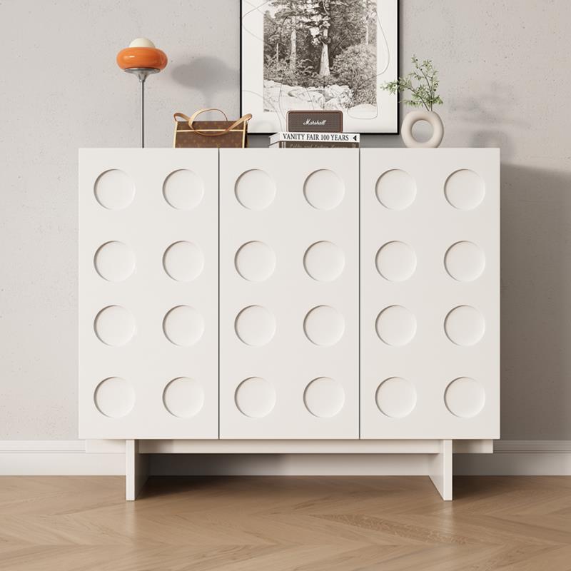 木玄关柜茶水柜储中古风柜斗客厅餐LOX边柜靠墙一体物柜子复古边