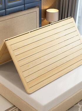 床上板床实木加厚折经济型排骨架WUX单人1.5叠米双人18硬木板.床