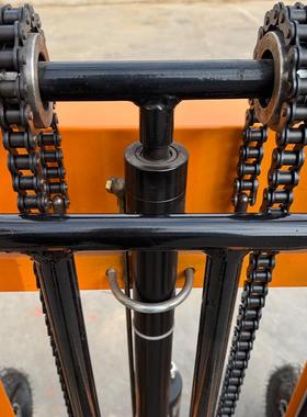 20kg半动0老虎车手推搬运车叠电动升SJY降手推车折多功能便携式电