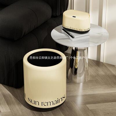 诺室客厅垃圾桶家用hgc10211卧室号大容圾圾桶轻奢现简代约颜量值