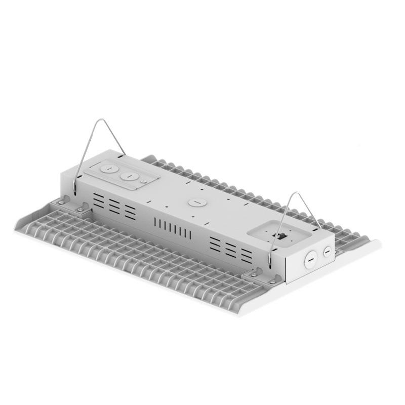 e灯d工矿灯仓FC库车间照明灯压长条形外壳2铸00车间天棚防l尘套件