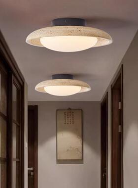 Ziuun复走廊过道吸顶灯中古古衣帽间玄关灯阳台h黄洞石y27603灯具