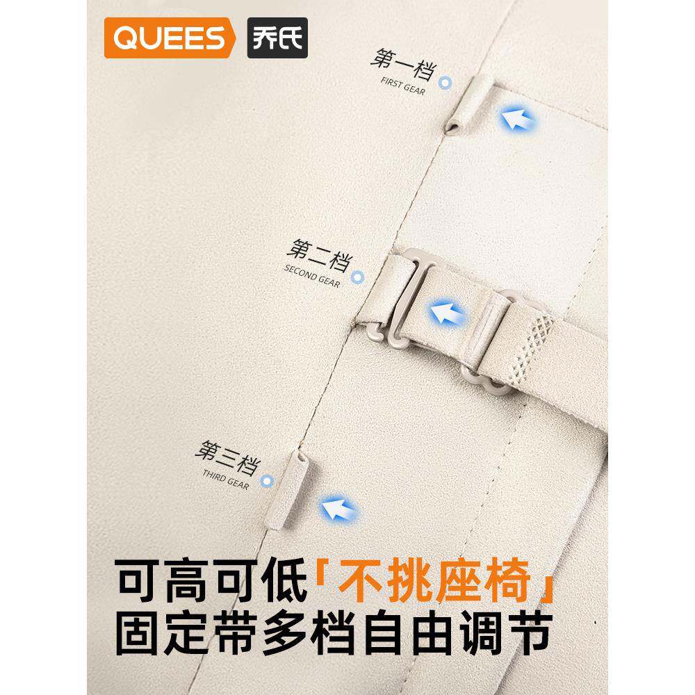 氏汽车腰靠开车护腰用无品牌/座椅腰乔托车载靠枕靠背车垫头枕内