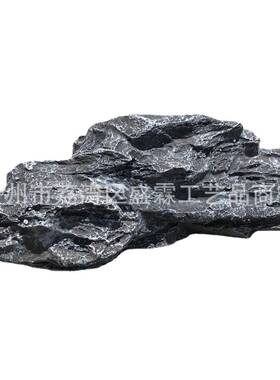 仿真石头园艺观石林装饰玻璃RGQ赏钢石头展园厅活景动道具观石头