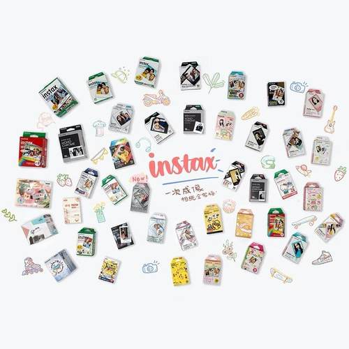 拍立得花边13寸mii12/1/9//8XZ/7+/2570/90/link相纸n相机
