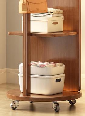 全镜落地家用实身木AWB挂衣架试衣镜镜子衣帽带架卧室可旋转穿衣