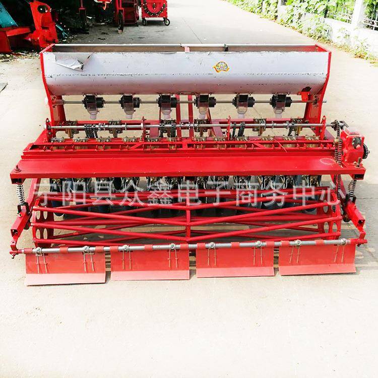 西蓝花白萝卜种子种植机圆盘桨腿播种机免人工间苗