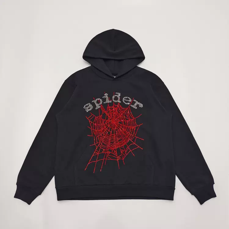 Sp5der SS24 【Stock x version】 Legacy Orange HOODIE  蜘蛛网潮牌男女同款套头卫衣帽衫  S-XXL  816