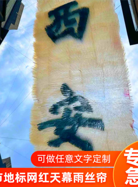 网红风动吊顶星河花海天幕雨丝帘银河户外走廊镭射背景墙派对布置