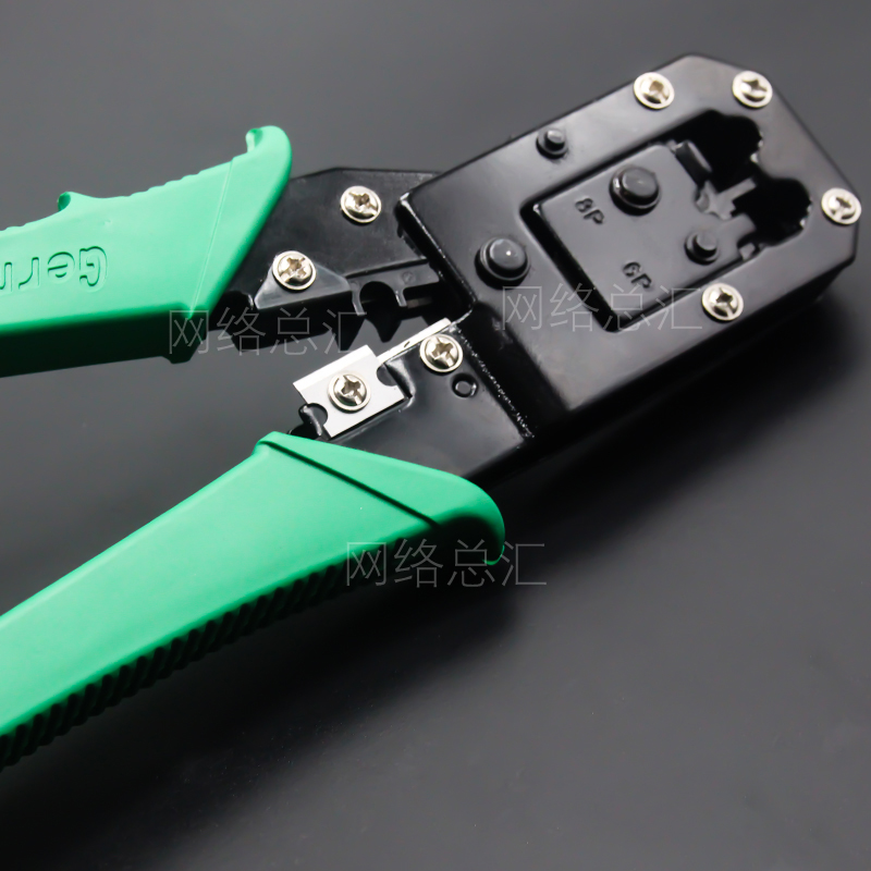天粤欧宝网线钳TY-318 RJ45 压线钳 欧宝两用网钳 电话钳