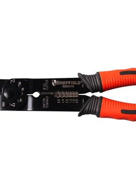 正品钢盾S035010 压接钳套装8寸 可压线可剪线