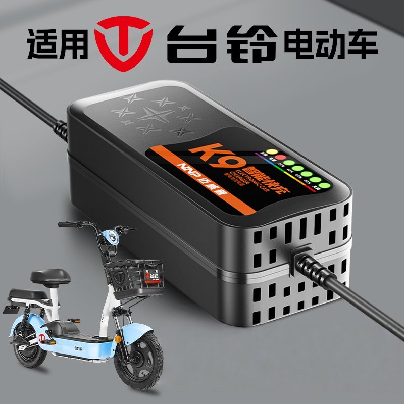 快充适配台铃电动车电瓶充电器48V12AH60V20安72伏35石墨烯新国标