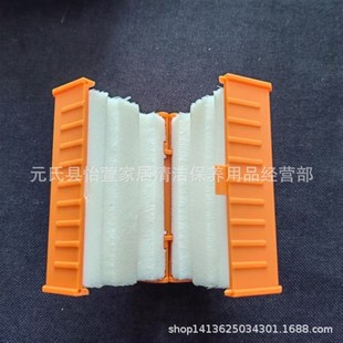 厂家双孔道刷子硬黑鬃毛纳米丝猪鬃毛文玩清理刷金刚菩提清理