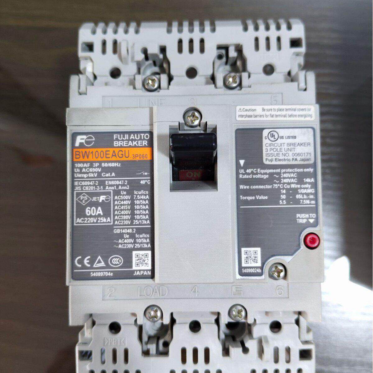 富全球品 断路器BW50RAGU 3P 50A 40A 32A 30A 20A 15A 10A 5A 3A