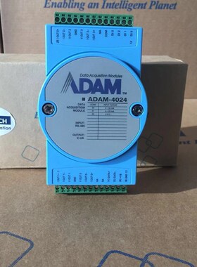 研华12位分辨率4路工控机模拟量输出模块ADAM-4024-B1E单通道mAV