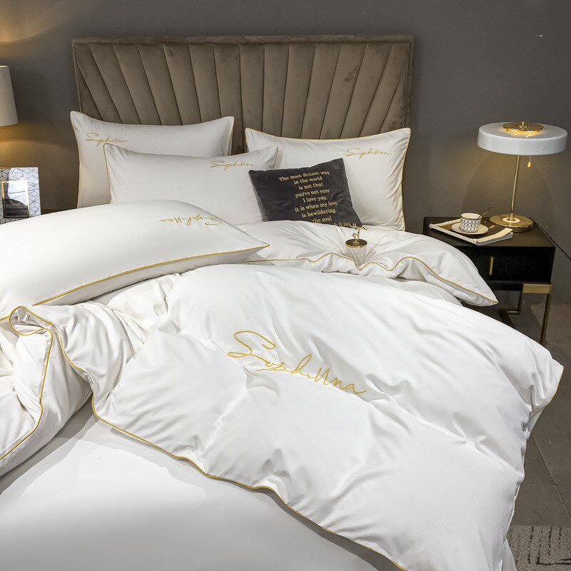 酒店被子全套七件套床上用品被褥套装八件套民宿宾馆四件套含被芯