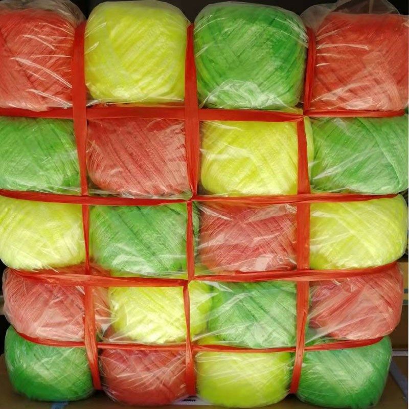 厂家直供多色PP新料捆扎球  扎口绳 彩球捆扎绳