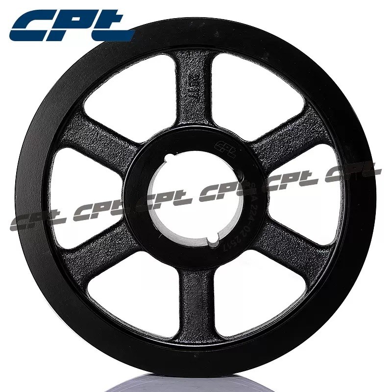 CPT欧标皮带轮SPB335-02-2517节径335双槽适配锥套2517