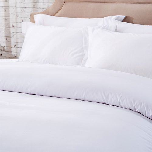 60支棉涤混纺80C/20T抗皱万豪五星级酒店床上用品四件套酒店布草