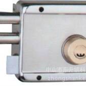 1079月牙拉丝外装 厂家 机械门锁 门锁 防盗锁