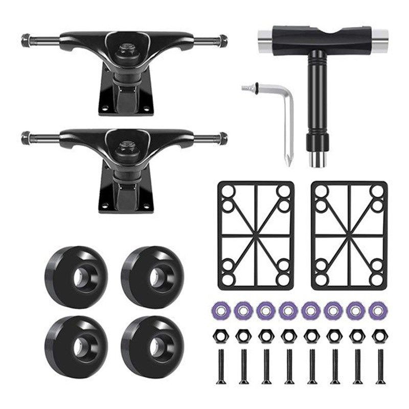 双翘板配件套装5寸滑板烤漆支架双翘PU轮95A急速轴承垫片桥钉工具,玩具/童车/益智/积木/模型,滑板/活力板/手指滑板,淘宝优惠券,粉丝福利购,淘宝优惠卷