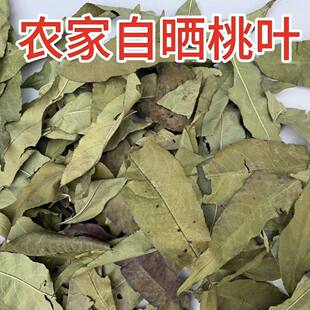 桃树叶晒干货中药材新货农家自晒正品桃子叶天然桃叶新鲜正宗500g