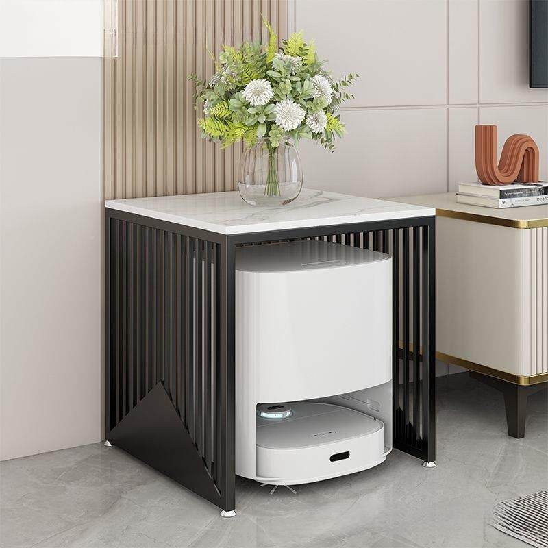 多用轻岩奢板小物桌子扫地无品牌/机器人置架简约现边代基站柜沙