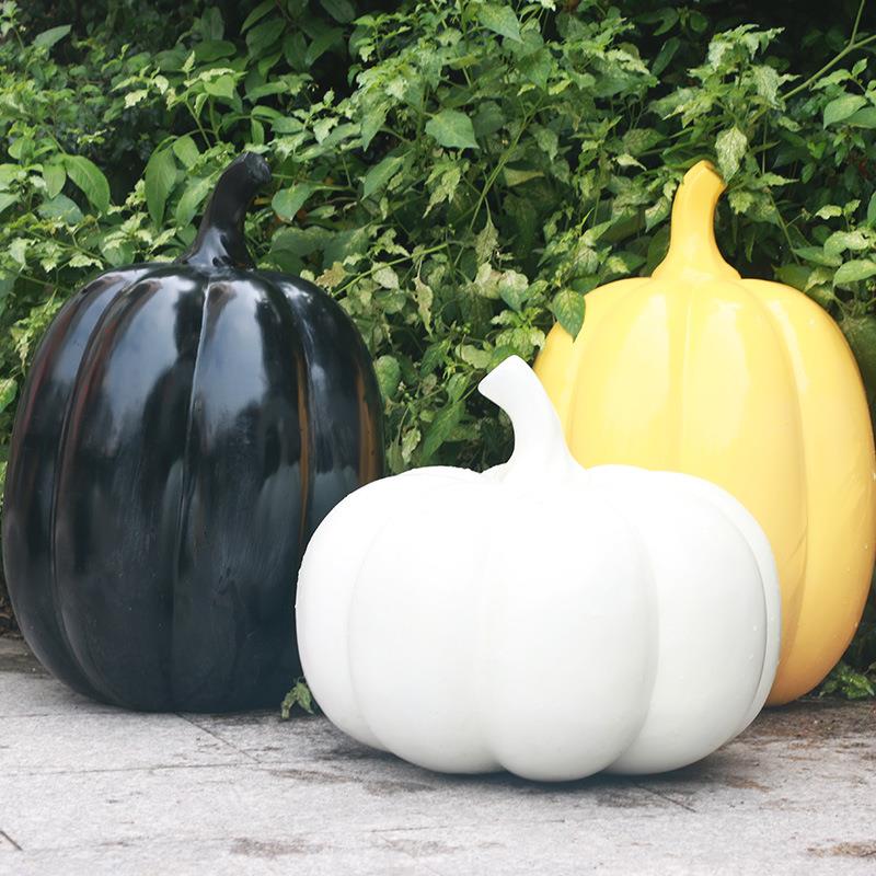 仿真南璃房瓜摆件户外玻钢雕塑DBG植物草坪幼儿园产装饰花园林小