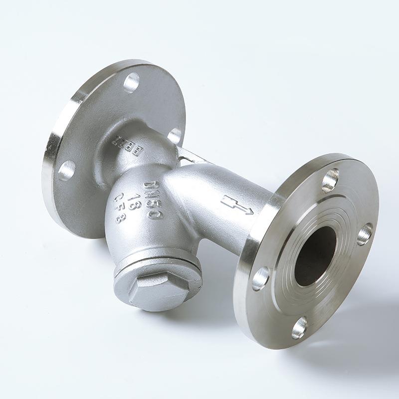 1015法兰Y型过锈滤钢滤网过滤器DN15-D器N5不00管道通径过滤器