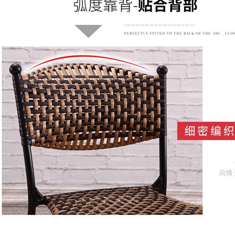 藤编椅子编织藤椅靠人985背凳子家用餐椅藤矮小椅单宝宝凳子靠背