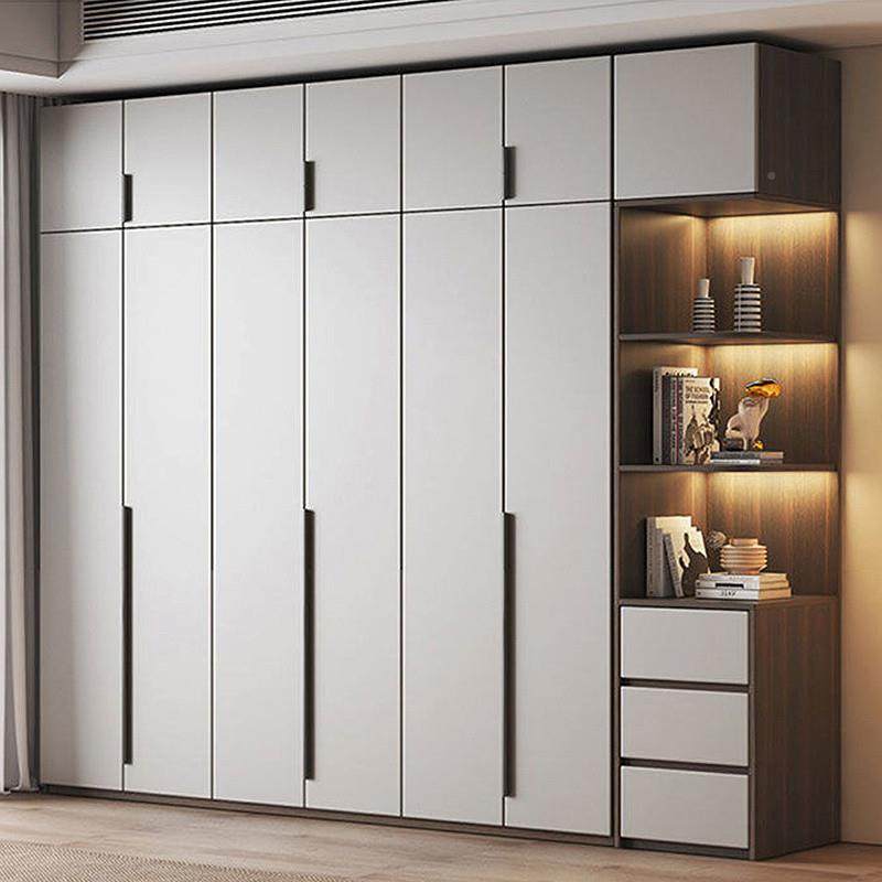 Yl户a轻奢实木衣柜家用室小型储物子简约现代出租房FZb4HrmC卧收