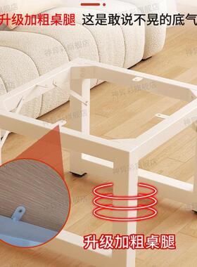 桌子腿支架正脚方形桌腿铁桌架底脚架座定DAH制艺四方桌茶几桌支