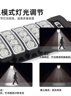 22新5款太阳壁灯户外灯家用庭院0灯围墙车能库院子灯人体AXN感应