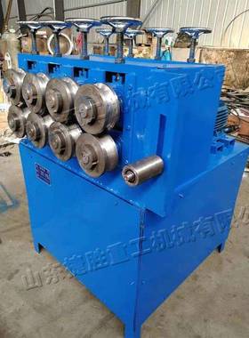 小型金属管材压方机具圆形管家缩方饰形弯管机装方管成94176型设