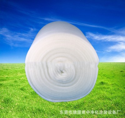 初中效天顶棚喷涂活性炭过滤棉