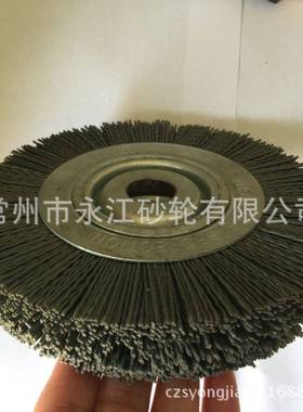 磨料丝抛光轮50*25*2孔丝杜帮OFD丝抛光刷磨料丝1轮磨料刷