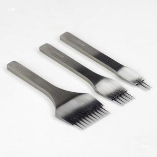 孔法OSG斩斜平革斩精磨手工皮工具打具工非菱斩圆斩侧齿缝精抛光