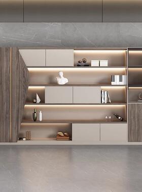 文件柜办公室柜纳收柜储子物柜资柜收纳料柜老板室书柜组12242合