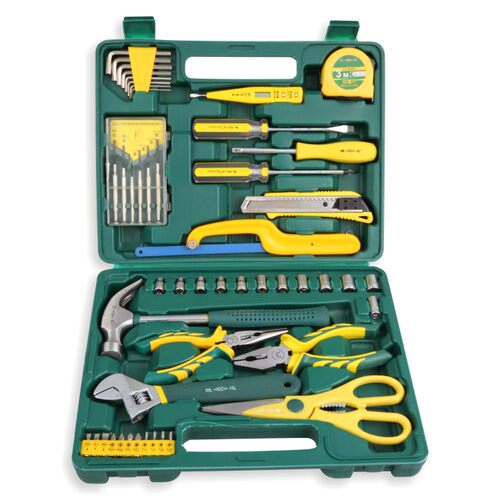 SD/胜达工具 50件家用工具套装组合 五金车载多功能工具箱