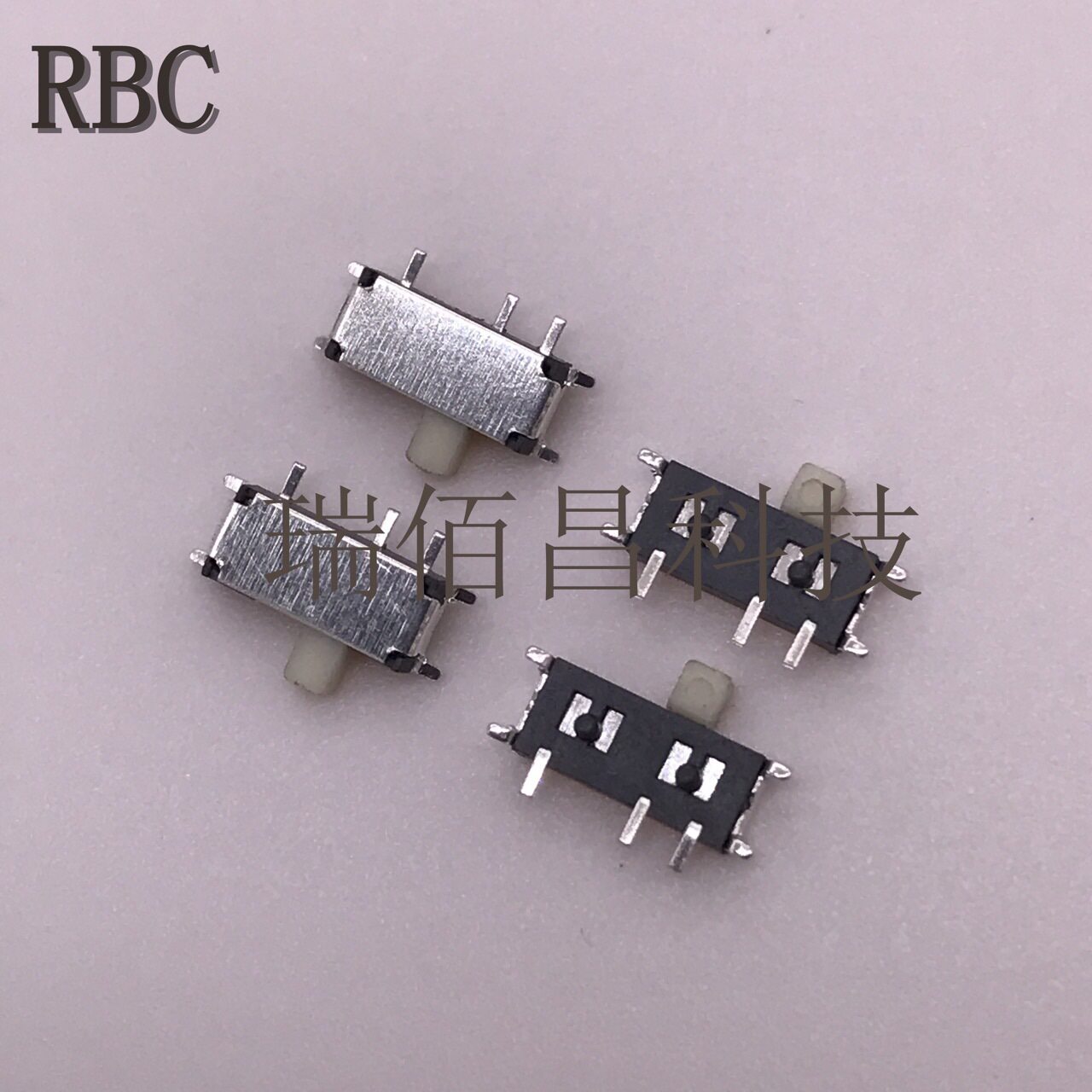 1k80元 滑动开关 拨动开关 微型 贴片 七脚拨动 2档7P MSK-12C02